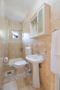 Koupelna v ubytování Apartments Konte