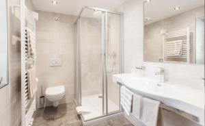 Koupelna v ubytování Garni Ötztal ROOMS & APARTS