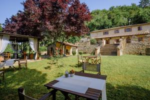 Zahrada ubytování Villa Loghino