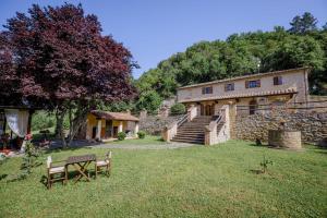 Zahrada ubytování Villa Loghino
