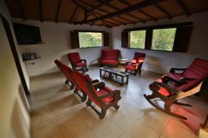 Posezení v ubytování Posada Villa Paula