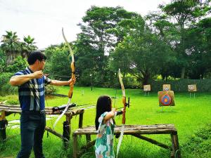 Os clientes hospedados em Carp Islet Resort Fuzhou