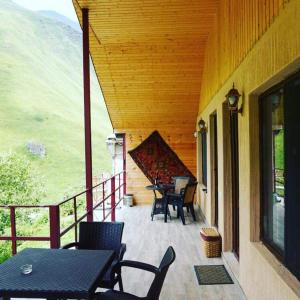 Nespecifikovaný výhled na hory nebo výhled na hory při pohledu z bed and breakfast