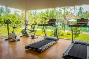 Fitness centrum a/nebo fitness zařízení v ubytování The Villas, Wadduwa
