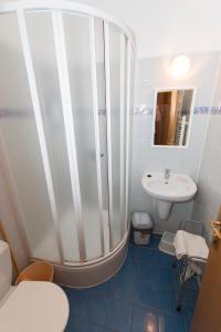 Kúpeľňa v ubytovaní Pension Terezka + 20 fotografií