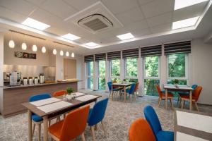 Kuchyň nebo kuchyňský kout v ubytování Easy Suites Hévíz