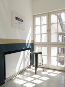 Knihovna v bed and breakfast