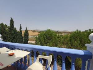 A balcony or terrace at Hotel Arco del Sol