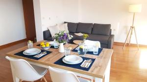 Posezení v ubytování Sea View Apartment Elena