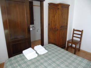 Cama o camas de una habitación en Hotel El Molino
