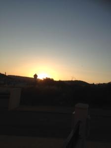 The sunrise or sunset as seen from A villát or nearby