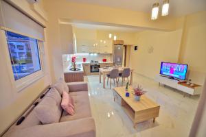 Μια τηλεόραση ή/και κέντρο ψυχαγωγίας στο Aristea Apartments
