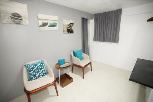 Posezení v ubytování Downtown Hostel Chetumal