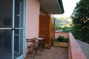 Nespecifikovaný výhled na hory nebo výhled na hory při pohledu z bed and breakfast
