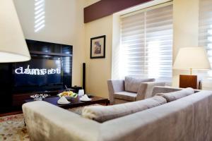 TV a/nebo společenská místnost v ubytování Spa Hotel Colossae Thermal