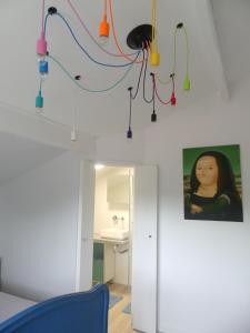 Koupelna v ubytování Bleuvelours