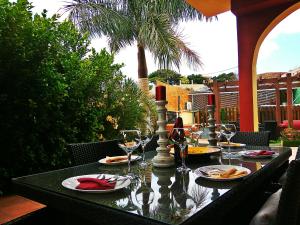 Ресторант или друго място за хранене в Casa Viera