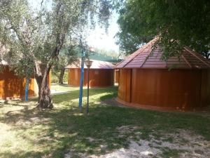 Zahrada ubytování Mattinata Camping