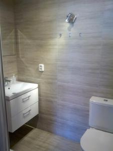 Kúpeľňa v ubytovaní Penzion Levandule a Palava