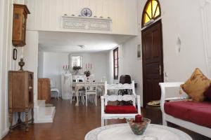 Posezení v ubytování Villa Mantalena