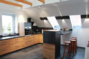Dapur atau dapur kecil di Aparts Oberhausen