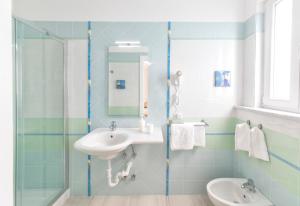 Koupelna v ubytování B&B La Gioia