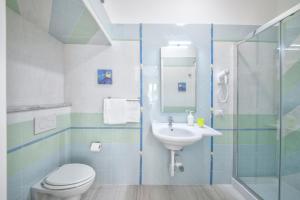 Koupelna v ubytování B&B La Gioia