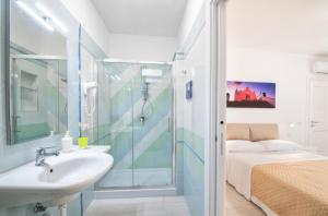 Koupelna v ubytování B&B La Gioia