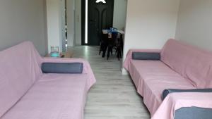A seating area at Nicol's Casetta