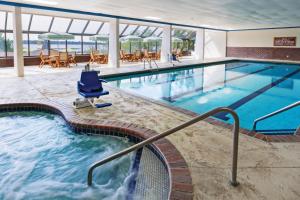 a large swimming pool in a hotel at Arrowwood Resort Hotel and Conference Center - Alexandria in Alexandria