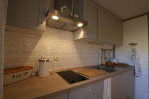 Köök või kööginurk majutusasutuses Villa Czarli