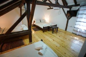 Cama ou camas em um quarto em Epicenter