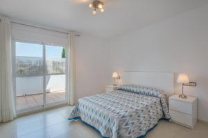 Posteľ alebo postele v izbe v ubytovaní Sea Flower Miraflores Golf and Beach Parking included