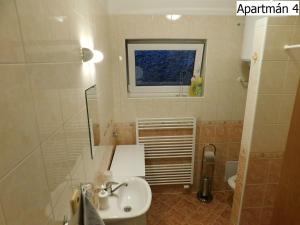 Kúpeľňa v ubytovaní Apartmány Horní Planá
