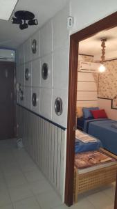 Postel nebo postele na pokoji v ubytování En Marina D'Or primera linea real