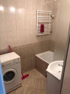 A bathroom at Pułaskiego 13/17 m.6 Apartament
