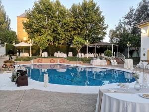 The swimming pool at or close to Los Bronces
