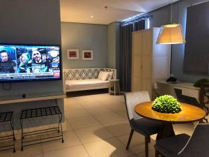 A television and/or entertainment centre at Hotel Lorenza