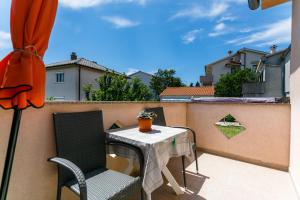 Balkón nebo terasa v ubytování Holiday House Snjezana