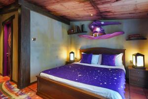 Gardaland Magic Hotel客房内的一张或多张床位