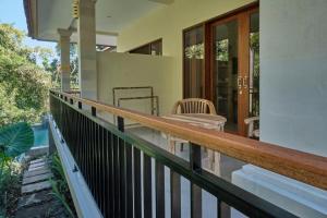 Balkón nebo terasa v ubytování Gek House Ubud Bali