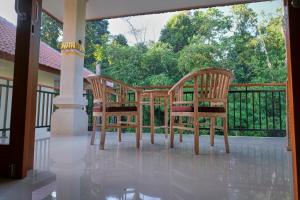 Balkón nebo terasa v ubytování Gek House Ubud Bali