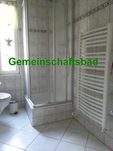Koupelna v ubytování Ein Zuhause auf Zeit + 8 fotografií