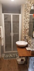 Kúpeľňa v ubytovaní Apartmán Krajčer