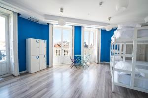 Safestay Madrid Central客房内的一张或多张床位