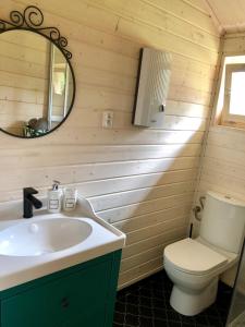 Prywatny domek wakacyjny Grażynka tesisinde bir banyo