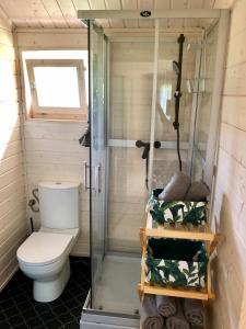 Prywatny domek wakacyjny Grażynka tesisinde bir banyo