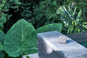Zahrada ubytování Gek House Ubud Bali