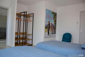 Postel nebo postele na pokoji v ubytování BASTIDE 7
