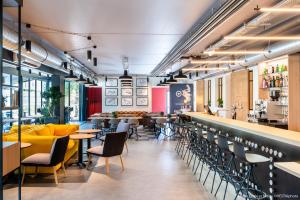 Posezení v ubytování ibis Styles Bâle-Mulhouse Aéroport